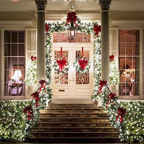 Christmas Lights, 800 LED 330FT Long Christmas Lights with Remote,8 Modes &Timer Fairy Lights Plug in Twinkle Lights - famlighting