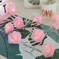 Girl Heart Led Pink White Rose Ktv Proposal Birthday Wedding Dormitory Decoration Arrangement String Lights