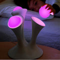 decorative mushroom lamp LED colorful gradient magic night light fluorescent lamp bedside