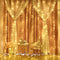 USB Waterproof Sliver Wire LED String Light Curtain Tree Strip Fairy Christmas Holiday Party