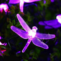 purple dragonfly fairy lights