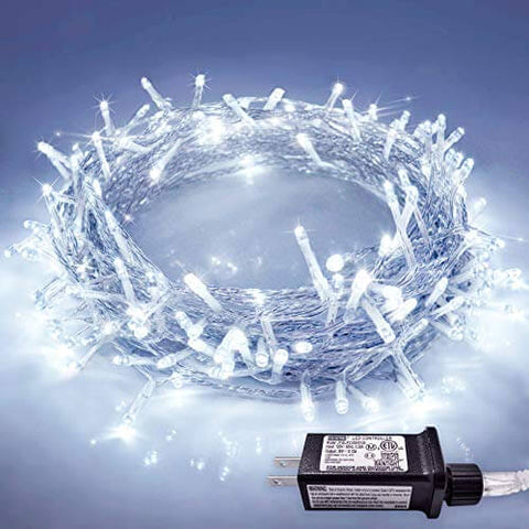 Christmas Lights, 30V UL Certified 66ft 200 LED Christmas Tree String Lights - famlighting