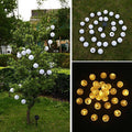 Solar Fairy Lights, 9.7ft 30 LED Outdoor Lantern String Lights - famlighting