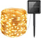 Solar Powered String Lights, Mini 100 LED Copper Wire Lights - famlighting
