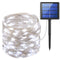 Solar Powered String Lights, Mini 100 LED Copper Wire Lights - famlighting