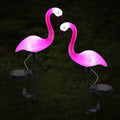 solar flamingo stake