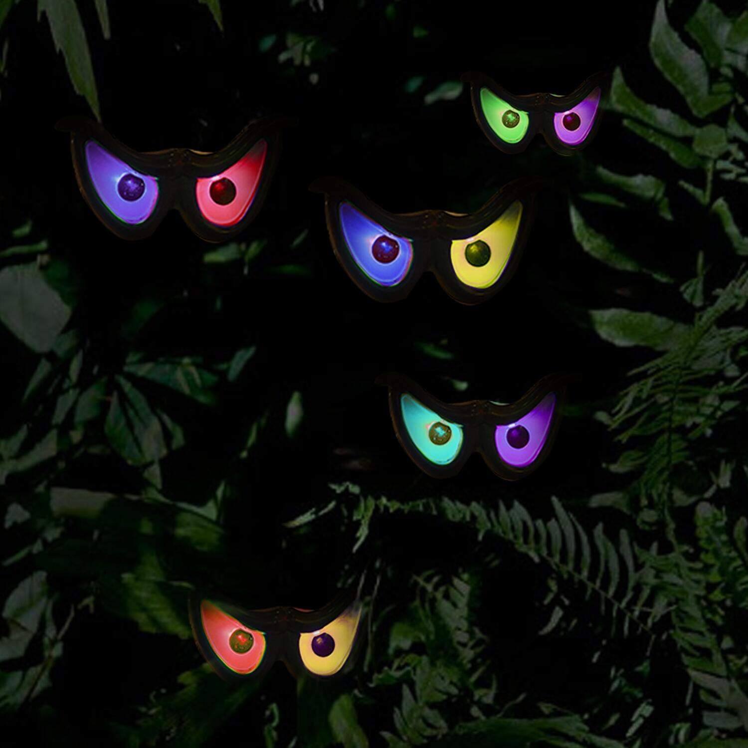 Halloween Flashing Eyes String Lights - famlighting