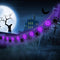 Halloween String Lights Decoration Battery Operated LED Spider String Lights 