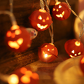 pumpkin string lights