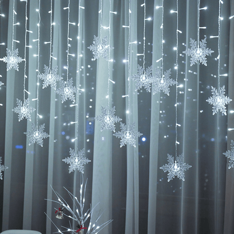 Small Five Pointed Star Curtain Light String