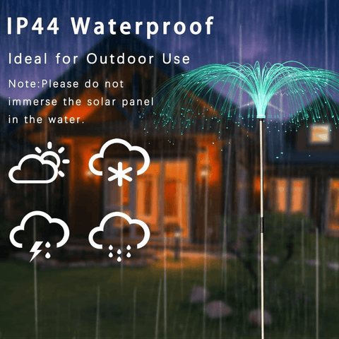 IP44 waterproof ideal for outdoor use